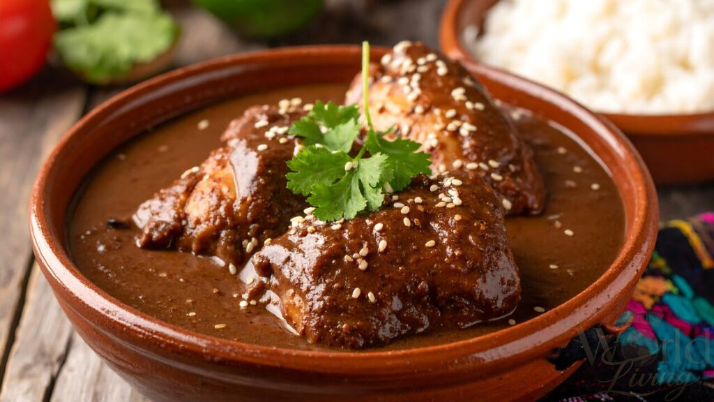 The Best Traditional Dishes You Can Only Try While Traveling 3 Traditional Dishes. Indulging in the rich and complex flavors of Mole Negro in Oaxaca.