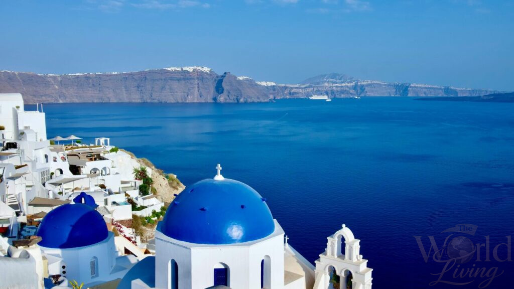 Where to Travel for the Perfect Mix of Culture and Nature 3 Where to Travel. Destinations. The iconic whitewashed buildings and blue domes of Santorini offer a stunning contrast to the Aegean Sea.
