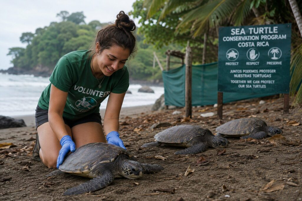 The Most Rewarding Solo Travel Experiences You Can Have 3 Rewarding Solo Travel Experiences. Volunteer working with sea turtles in Costa Rica.