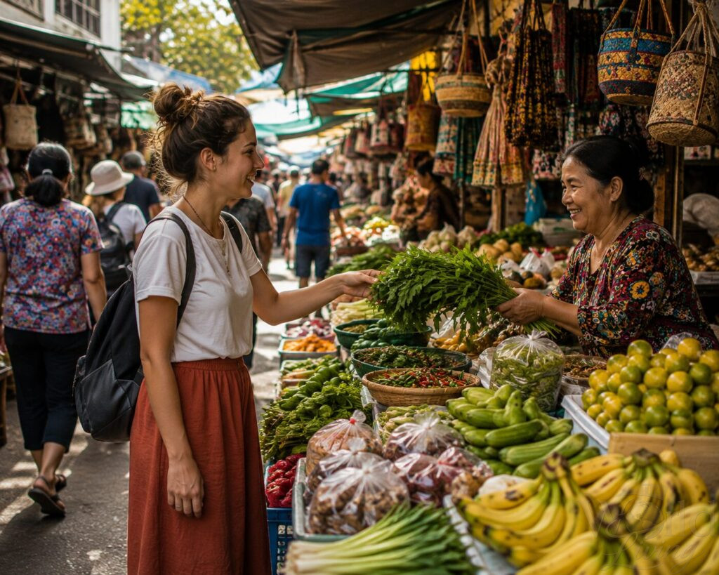 Why Traveling Feels Different Once You Start Doing It Right 3 Why Traveling Feels Different.
Exploring a local market during travel.