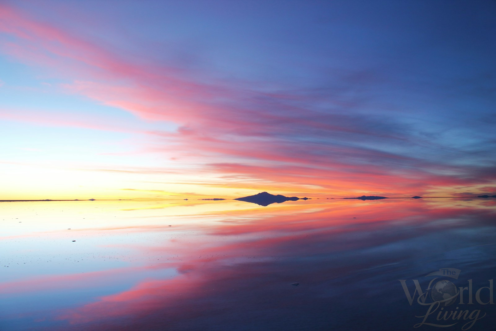 The Most Aesthetic Travel Destinations for Stunning Photos 3 Aesthetic Travel Destinations.
Salar de Uyuni salt flats reflecting the sky.