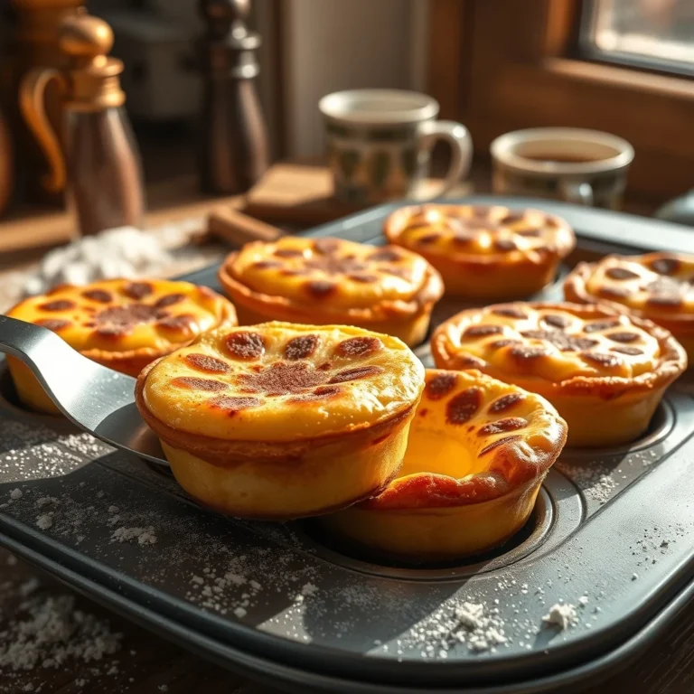 A Simple Recipe for Portuguese Custard Tarts