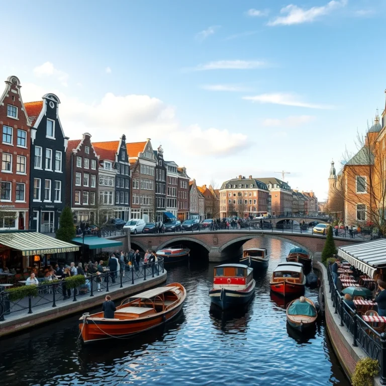 Amsterdam City Guide: Canals, Cafes, and Culture