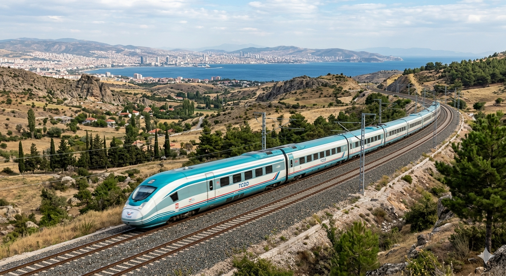 Hidden Gems in Turkey Beyond Istanbul 3 Train on the railway in Turkey.