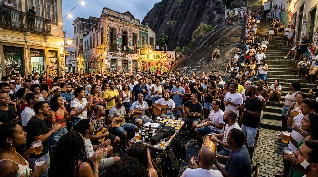 Things to Do in Rio Beyond the Beach: A Carioca's Guide 3 Things to do in Rio: Authentic roda de samba at Pedra do Sal, where the genre was born.