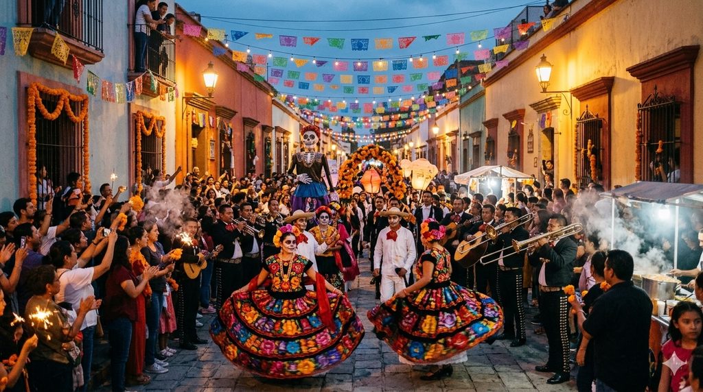 8 Local Festivals in Mexico Worth Traveling For 2 colorful local festivals in Mexico street celebration