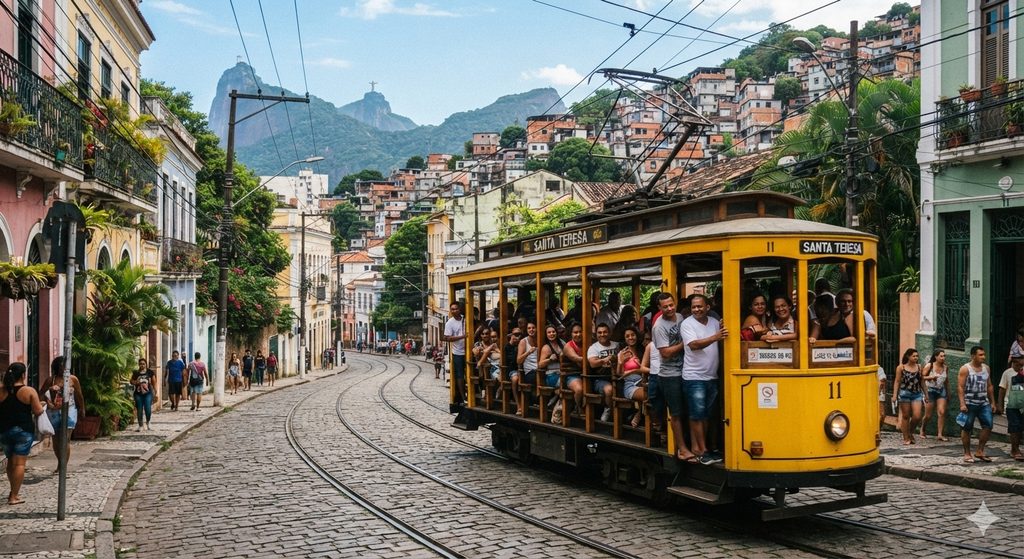 Things to Do in Rio Beyond the Beach: A Carioca's Guide 2 Things to do in Rio Santa Teresa neighborhood tram.